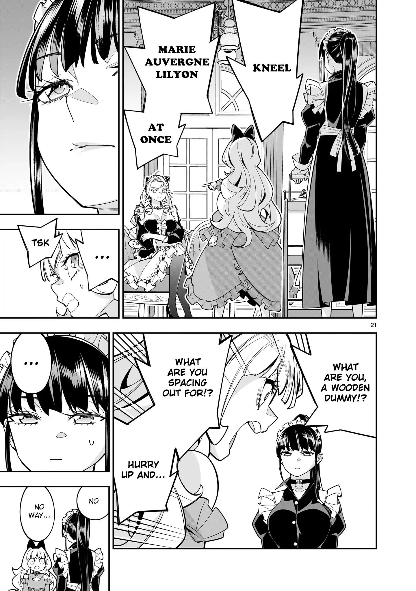Shi ni Modori Oujo wa Ikinobiru Tameni Yuri Harem wo Tsukuru Koto ni Shita Chapter 8 page 21 - 