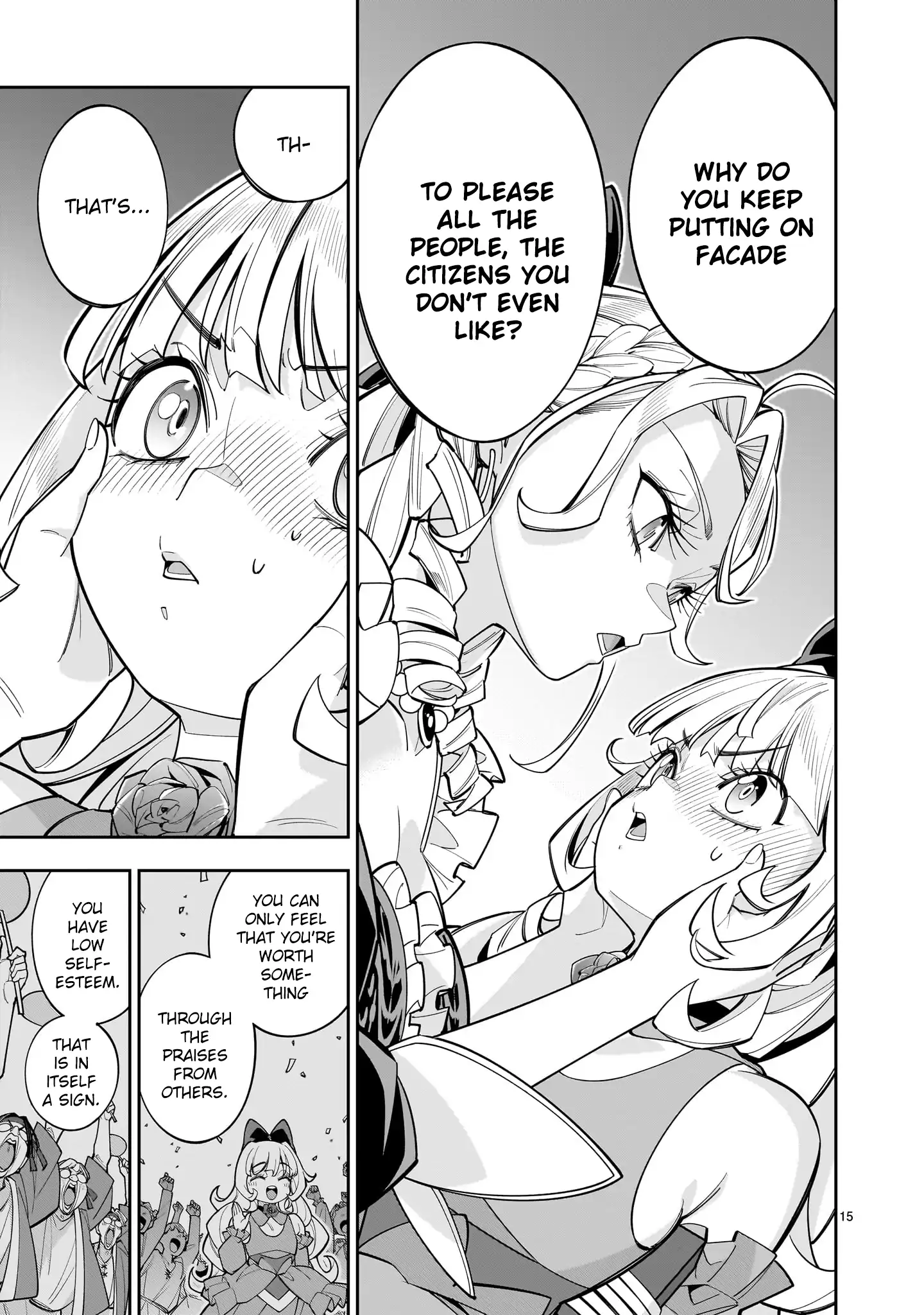 Shi ni Modori Oujo wa Ikinobiru Tameni Yuri Harem wo Tsukuru Koto ni Shita Chapter 9 page 14 - 