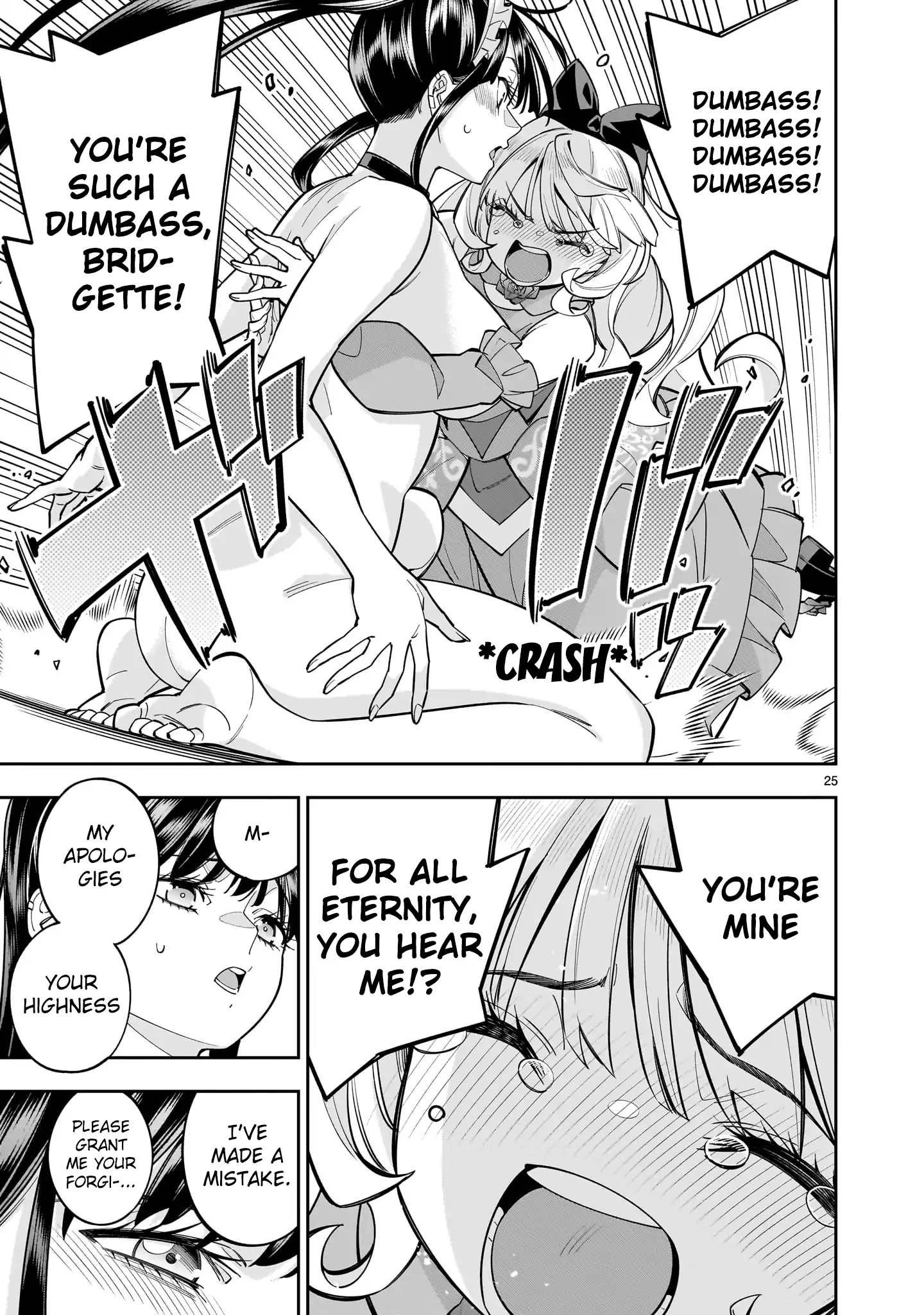 Shi ni Modori Oujo wa Ikinobiru Tameni Yuri Harem wo Tsukuru Koto ni Shita Chapter 9 page 23 - 