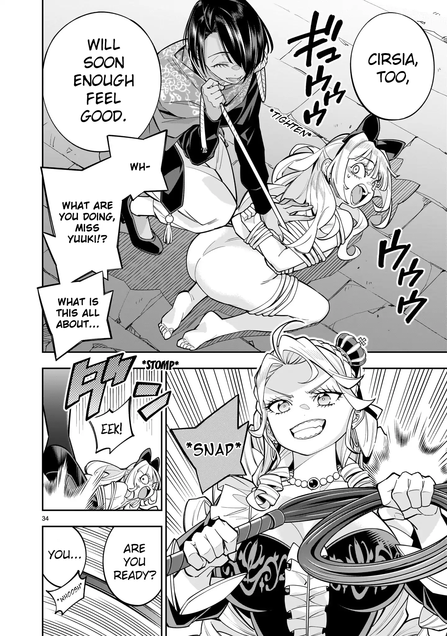 Shi ni Modori Oujo wa Ikinobiru Tameni Yuri Harem wo Tsukuru Koto ni Shita Chapter 9 page 32 - 