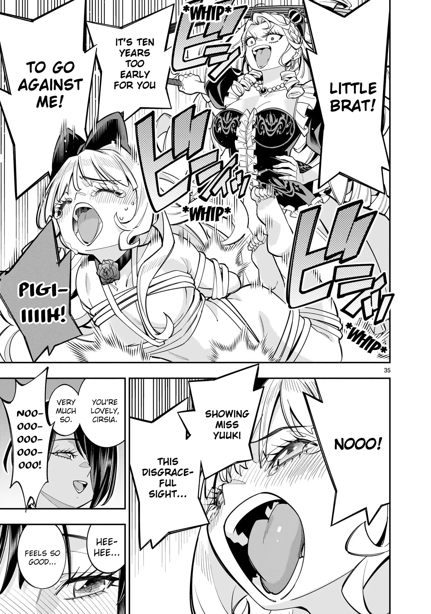 Shi ni Modori Oujo wa Ikinobiru Tameni Yuri Harem wo Tsukuru Koto ni Shita Chapter 9 page 33 - 