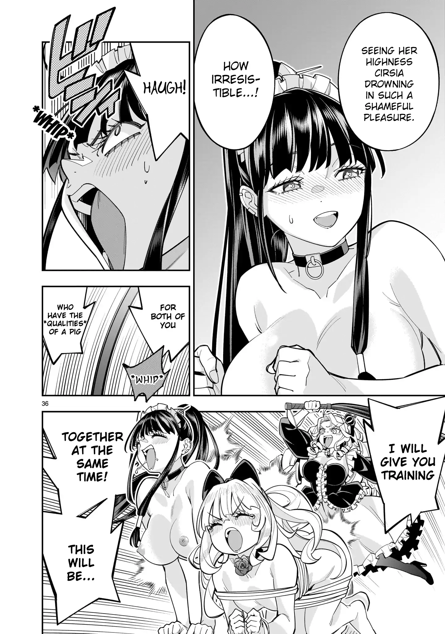 Shi ni Modori Oujo wa Ikinobiru Tameni Yuri Harem wo Tsukuru Koto ni Shita Chapter 9 page 34 - 