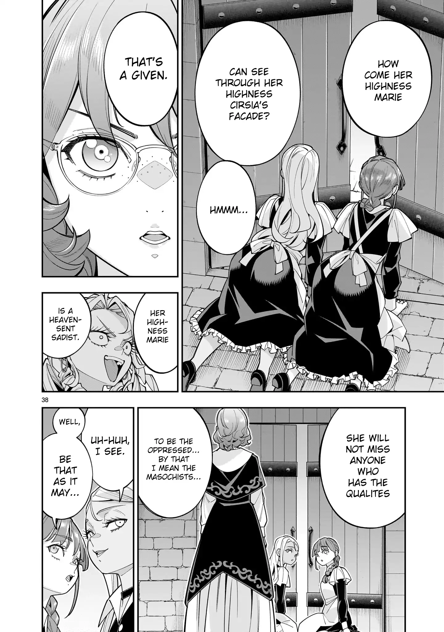 Shi ni Modori Oujo wa Ikinobiru Tameni Yuri Harem wo Tsukuru Koto ni Shita Chapter 9 page 36 - 