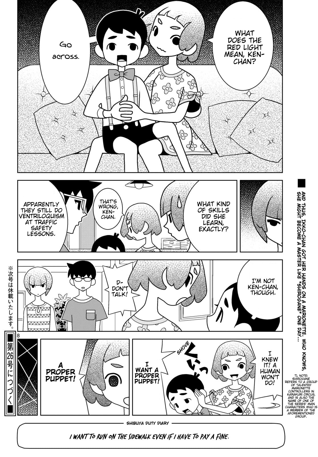 Shibuya Near Family Chapter 160 page 8 - 