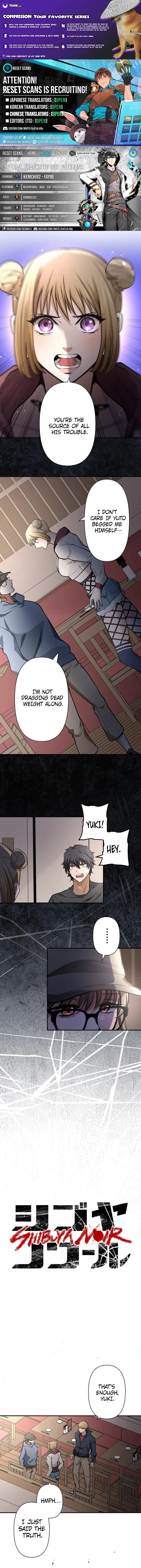 Shibuya Noir Chapter 8 page 1 - 