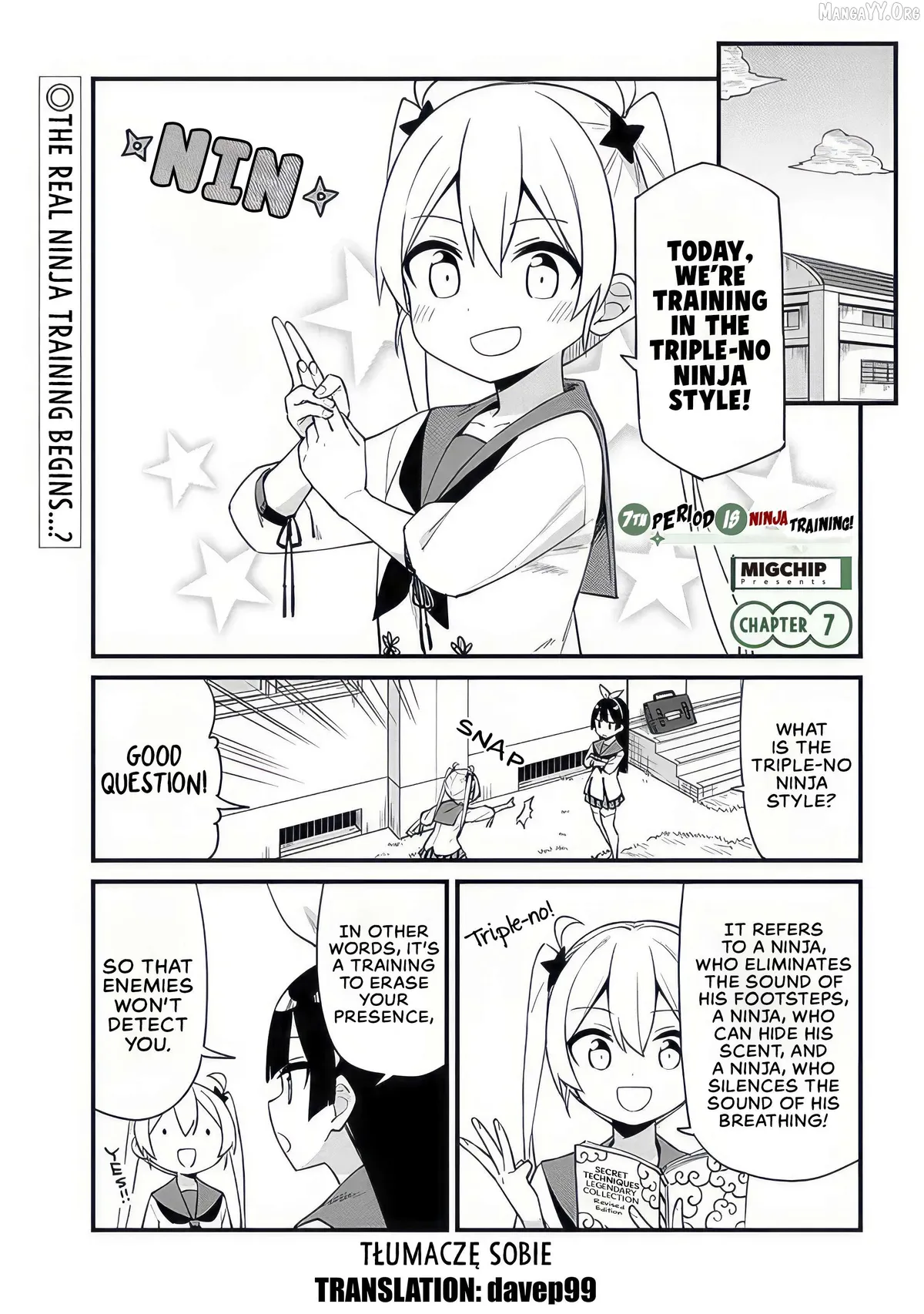 Shichi Genme wa Ninja Shugyou Desu! Chapter 7 page 1 - 