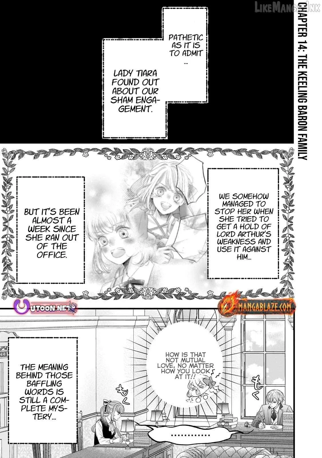 Shigoto Ningen na Hakushaku Reijou wa Koori no Saishou-sama no Ai wo mi Ayamatte iru Chapter 14.1 page 2 - 