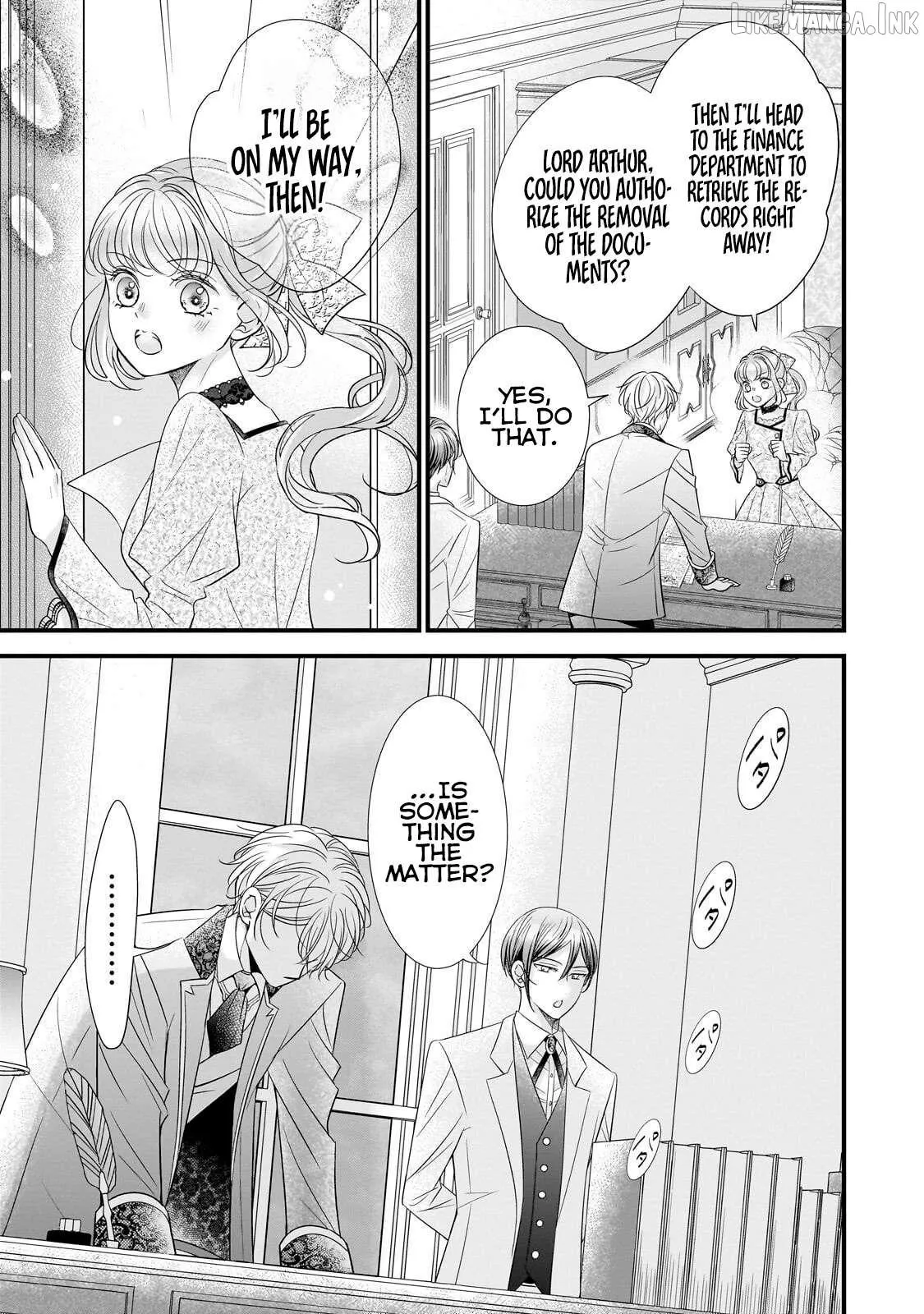 Shigoto Ningen na Hakushaku Reijou wa Koori no Saishou-sama no Ai wo mi Ayamatte iru Chapter 14.2 page 14 - 