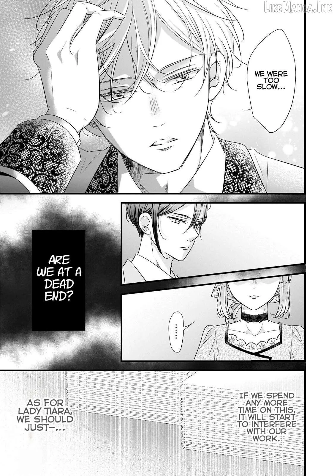 Shigoto Ningen na Hakushaku Reijou wa Koori no Saishou-sama no Ai wo mi Ayamatte iru Chapter 14.2 page 8 - 