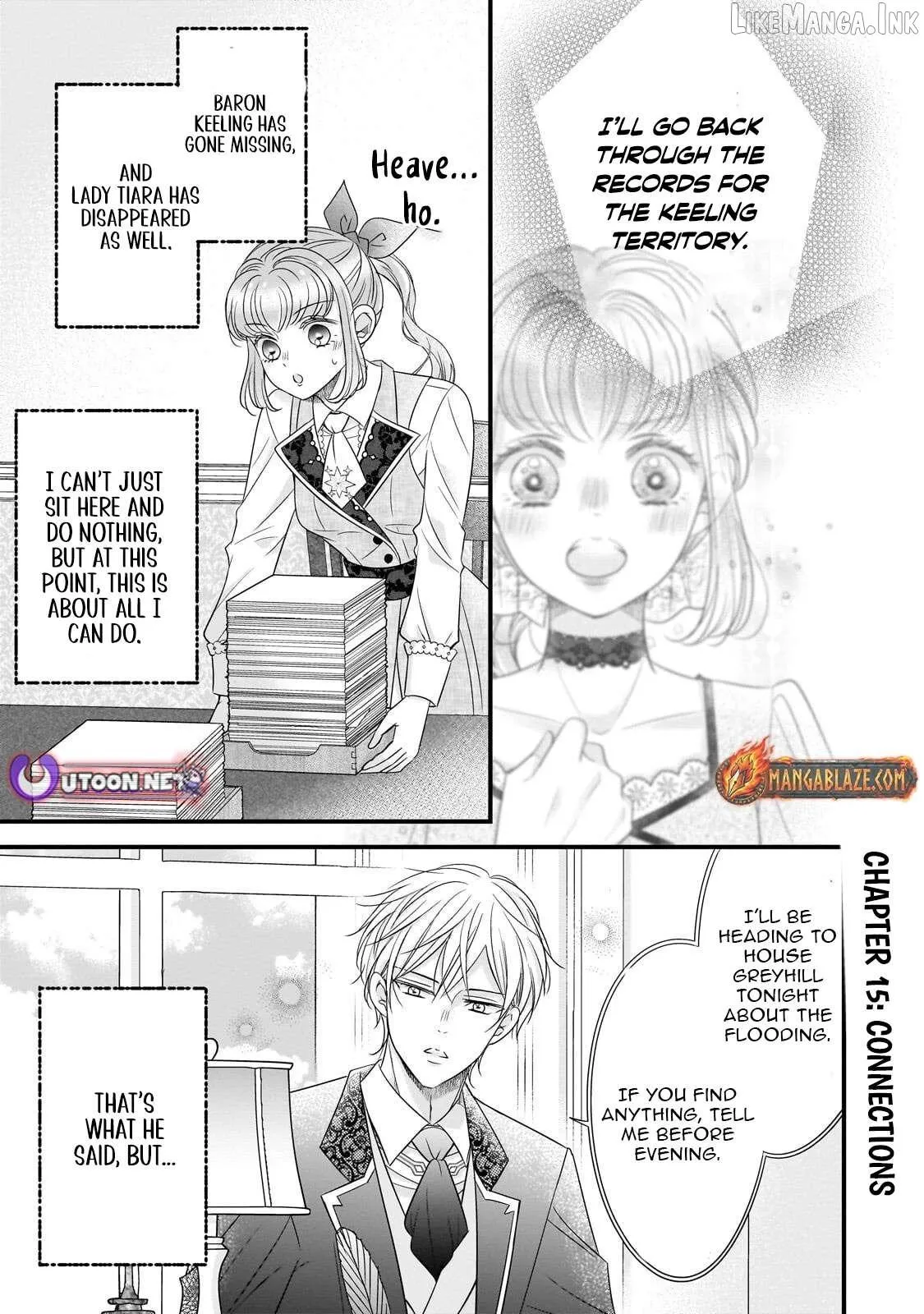 Shigoto Ningen na Hakushaku Reijou wa Koori no Saishou-sama no Ai wo mi Ayamatte iru Chapter 15.1 page 2 - 