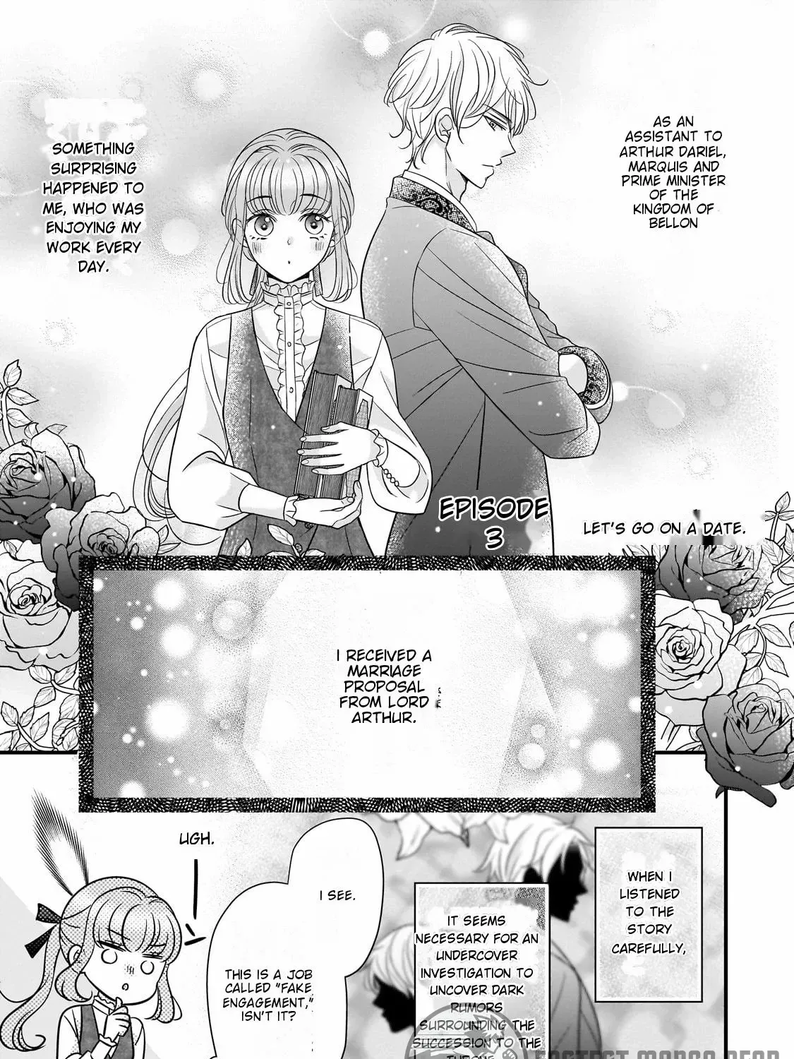Shigoto Ningen na Hakushaku Reijou wa Koori no Saishou-sama no Ai wo mi Ayamatte iru Chapter 3 page 2 - 