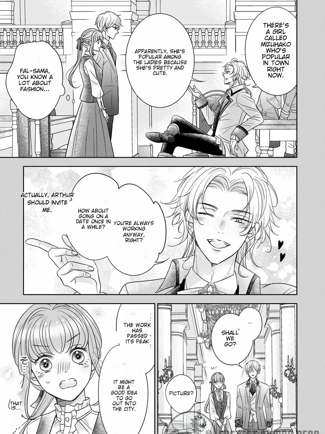 Shigoto Ningen na Hakushaku Reijou wa Koori no Saishou-sama no Ai wo mi Ayamatte iru Chapter 3 page 42 - 
