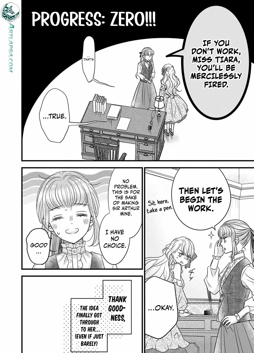 Shigoto Ningen na Hakushaku Reijou wa Koori no Saishou-sama no Ai wo mi Ayamatte iru Chapter 6 page 44 - 