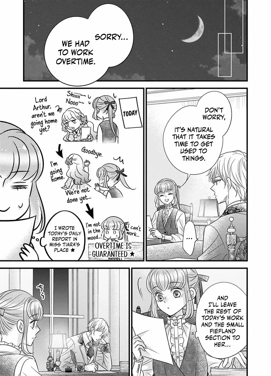 Shigoto Ningen na Hakushaku Reijou wa Koori no Saishou-sama no Ai wo mi Ayamatte iru Chapter 6 page 46 - 