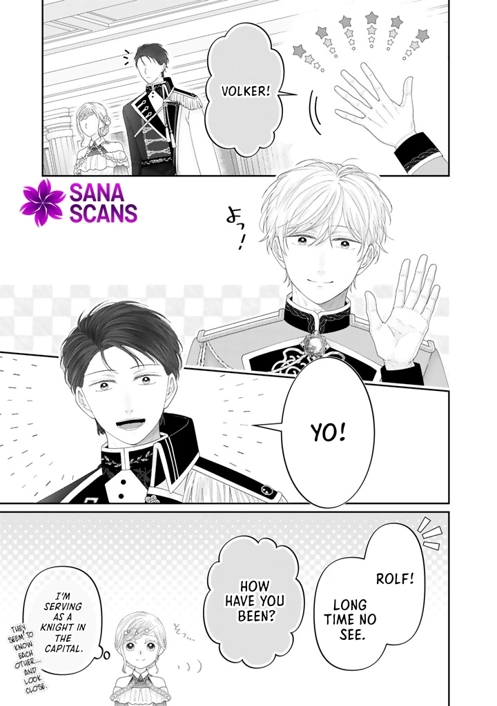 Shiitagerare Oujo ni Tensei Shimashita ga, Ryuujin no Kago o Motsu Saikyou Kishi-sama ni Aisarete Shiawase desu Chapter 11 page 8 - 