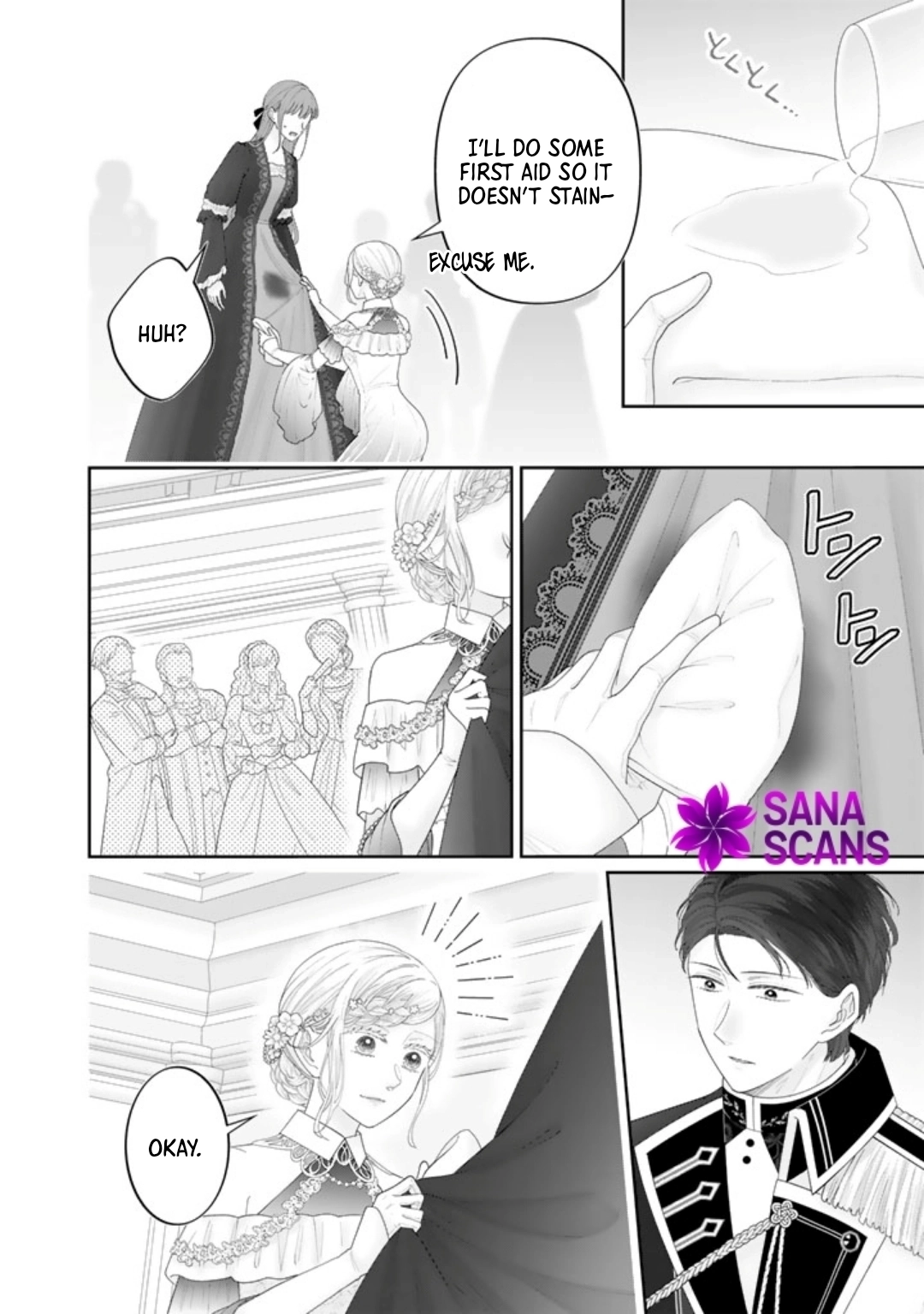Shiitagerare Oujo ni Tensei Shimashita ga, Ryuujin no Kago o Motsu Saikyou Kishi-sama ni Aisarete Shiawase desu Chapter 12 page 2 - 