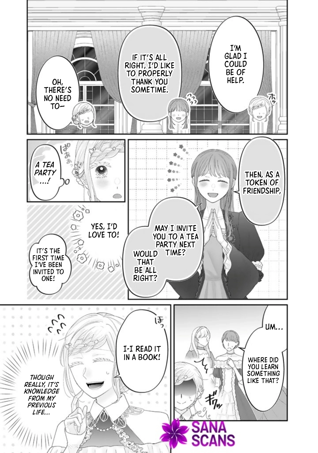 Shiitagerare Oujo ni Tensei Shimashita ga, Ryuujin no Kago o Motsu Saikyou Kishi-sama ni Aisarete Shiawase desu Chapter 12 page 5 - 