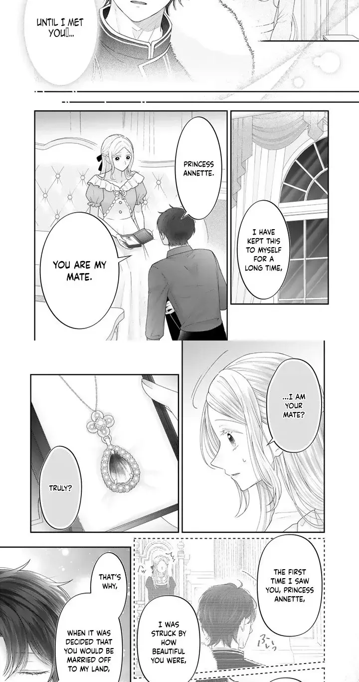 Shiitagerare Oujo ni Tensei Shimashita ga, Ryuujin no Kago o Motsu Saikyou Kishi-sama ni Aisarete Shiawase desu Chapter 21 page 2 - 