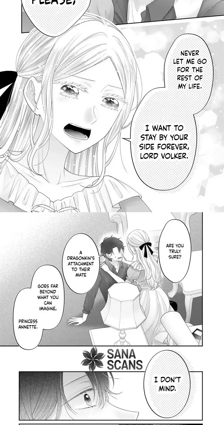 Shiitagerare Oujo ni Tensei Shimashita ga, Ryuujin no Kago o Motsu Saikyou Kishi-sama ni Aisarete Shiawase desu Chapter 21 page 5 - 