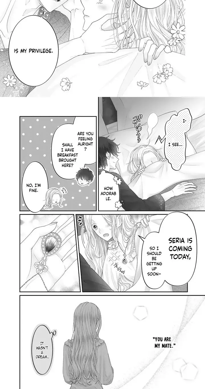 Shiitagerare Oujo ni Tensei Shimashita ga, Ryuujin no Kago o Motsu Saikyou Kishi-sama ni Aisarete Shiawase desu Chapter 21 page 9 - 