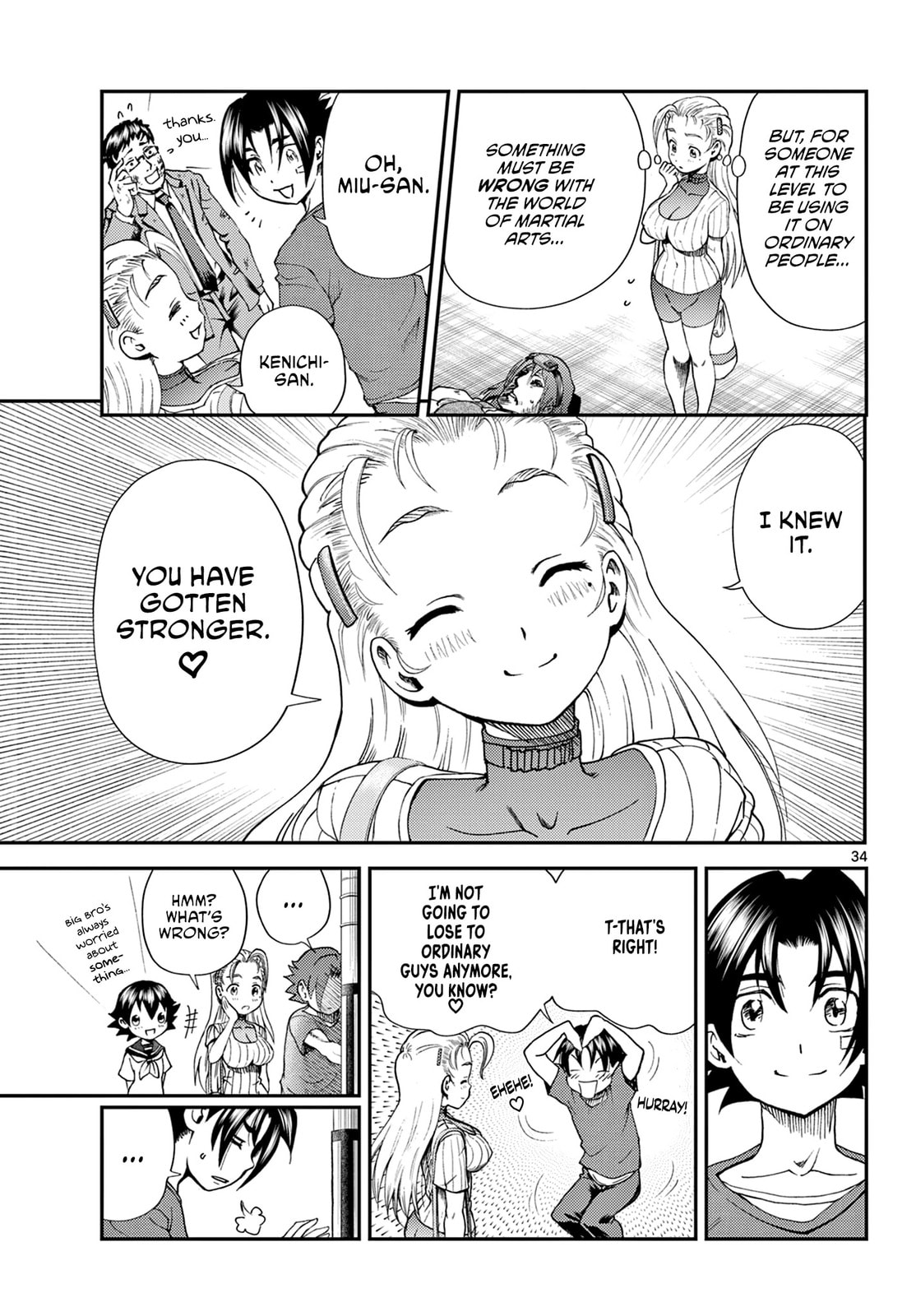 Shijou Saikyou no Deshi Kenichi 2: Tatsujin-hen Chapter 1 page 33 - 