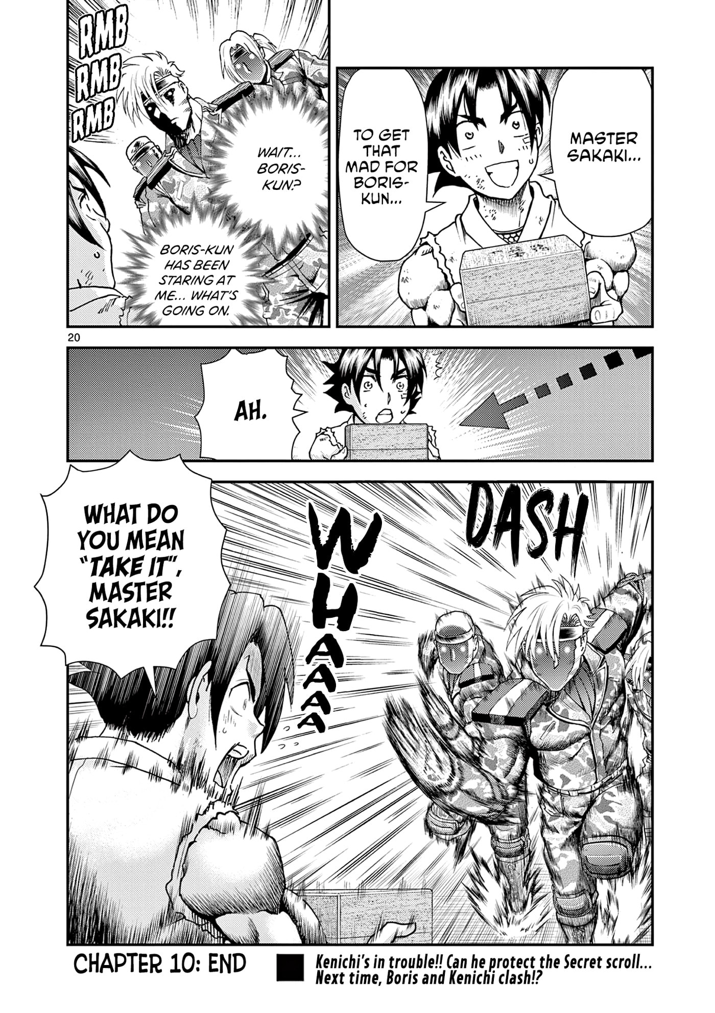 Shijou Saikyou no Deshi Kenichi 2: Tatsujin-hen Chapter 10 page 19 - 