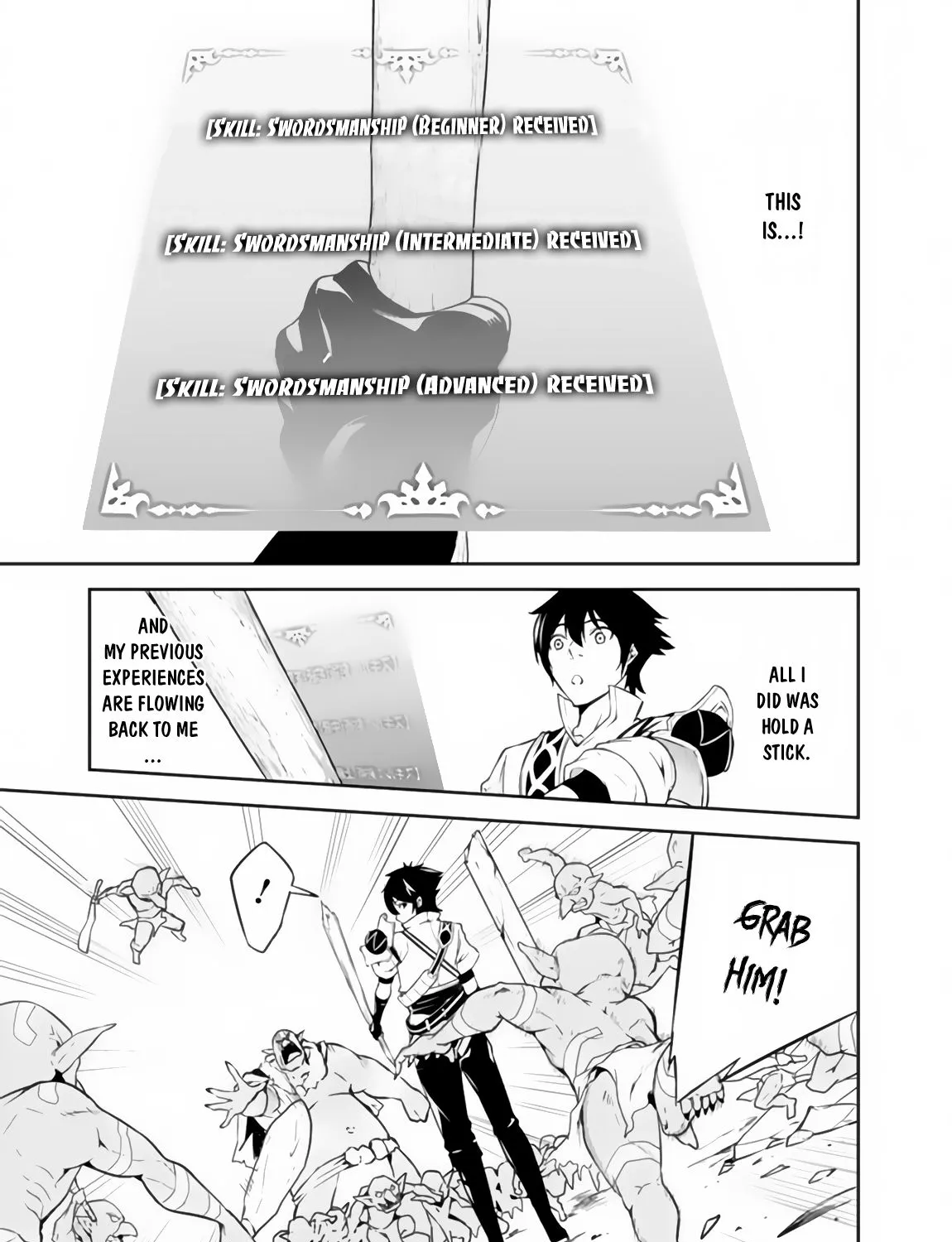 Shijou Saikyou no Mahou Kenshi, f Rank Boukensha ni Tensei Suru ~ Kensei to Matei, 2 Tsu no Zense o Motta Otoko no Eiyuutan Chapter 1 page 49 - 