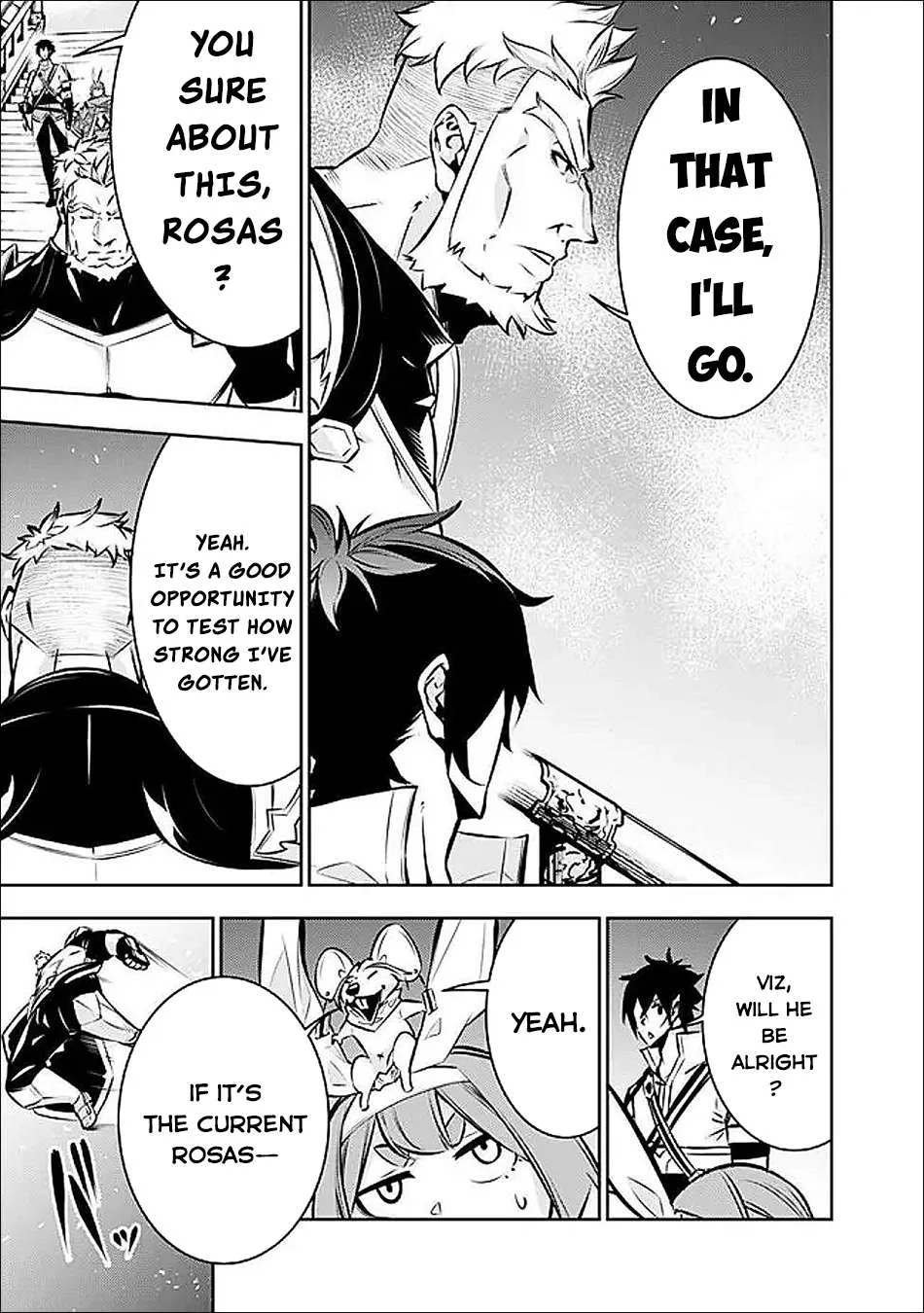 Shijou Saikyou no Mahou Kenshi, f Rank Boukensha ni Tensei Suru ~ Kensei to Matei, 2 Tsu no Zense o Motta Otoko no Eiyuutan Chapter 131 page 11 - 