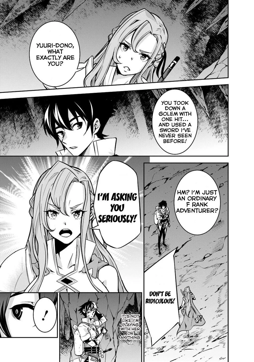 Shijou Saikyou no Mahou Kenshi, f Rank Boukensha ni Tensei Suru ~ Kensei to Matei, 2 Tsu no Zense o Motta Otoko no Eiyuutan Chapter 18 page 6 - 