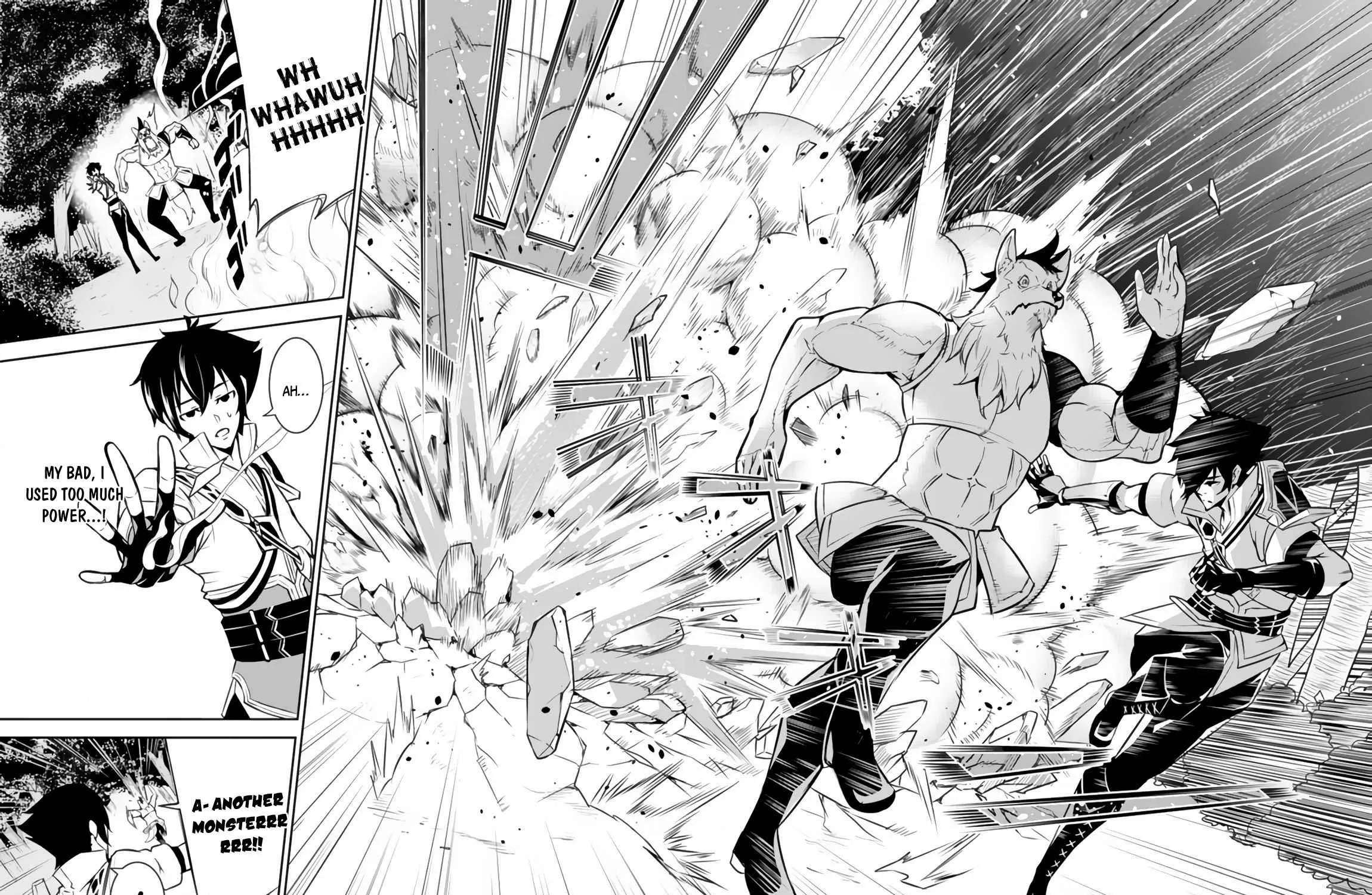 Shijou Saikyou no Mahou Kenshi, f Rank Boukensha ni Tensei Suru ~ Kensei to Matei, 2 Tsu no Zense o Motta Otoko no Eiyuutan Chapter 3 page 25 - 