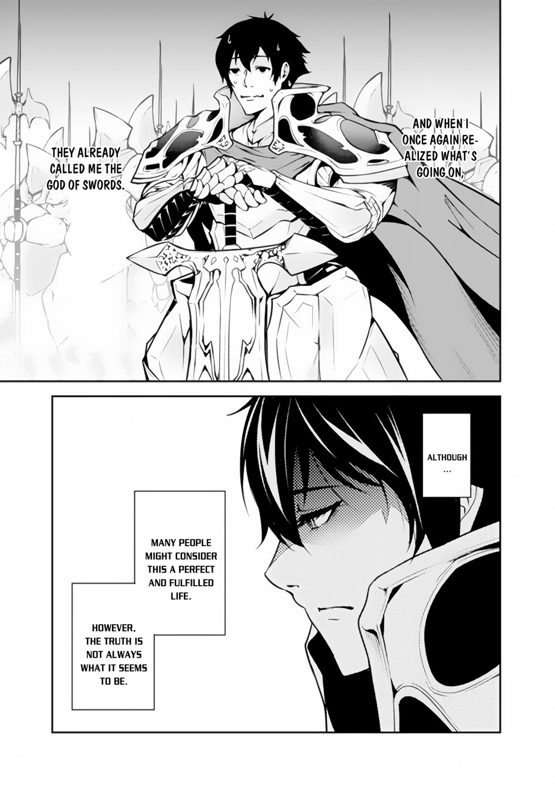 Shijou Saikyou no Mahou Kenshi, F Rank Boukensha ni Tensei Suru - Kensei to Matei, 2-tsu no Zense Omotta Otoko no Eiyuutan Chapter 1 page 16 - 