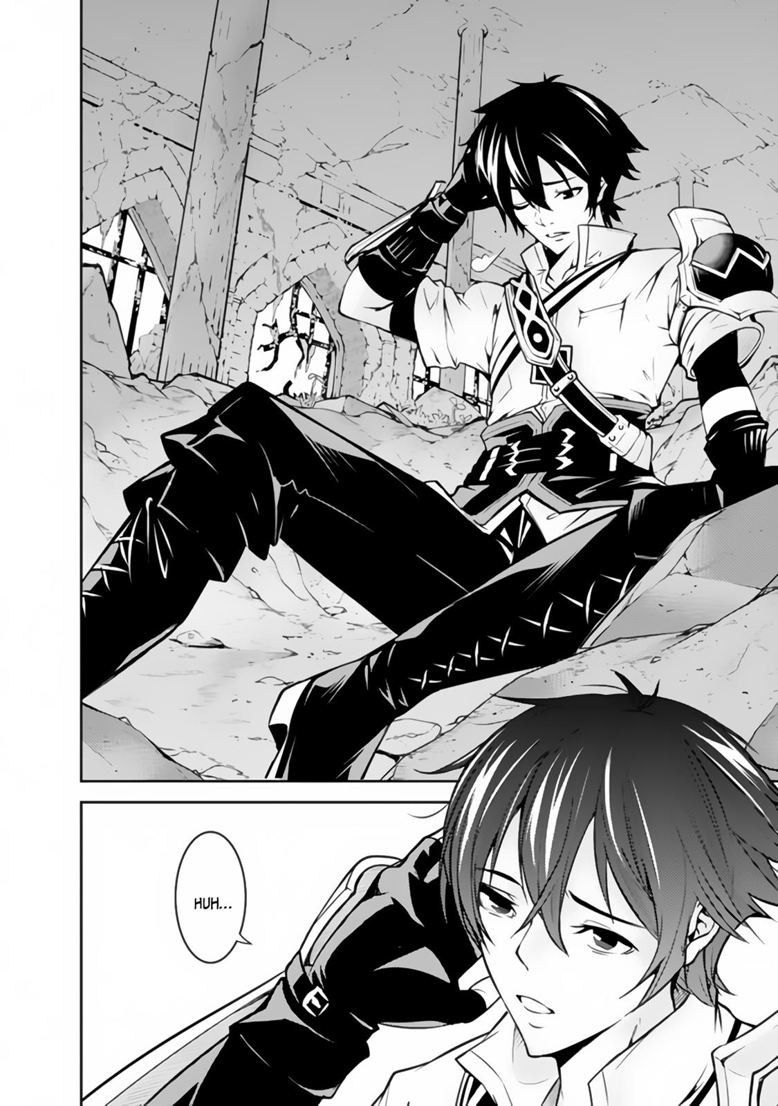 Shijou Saikyou no Mahou Kenshi, F Rank Boukensha ni Tensei Suru - Kensei to Matei, 2-tsu no Zense Omotta Otoko no Eiyuutan Chapter 1 page 19 - 