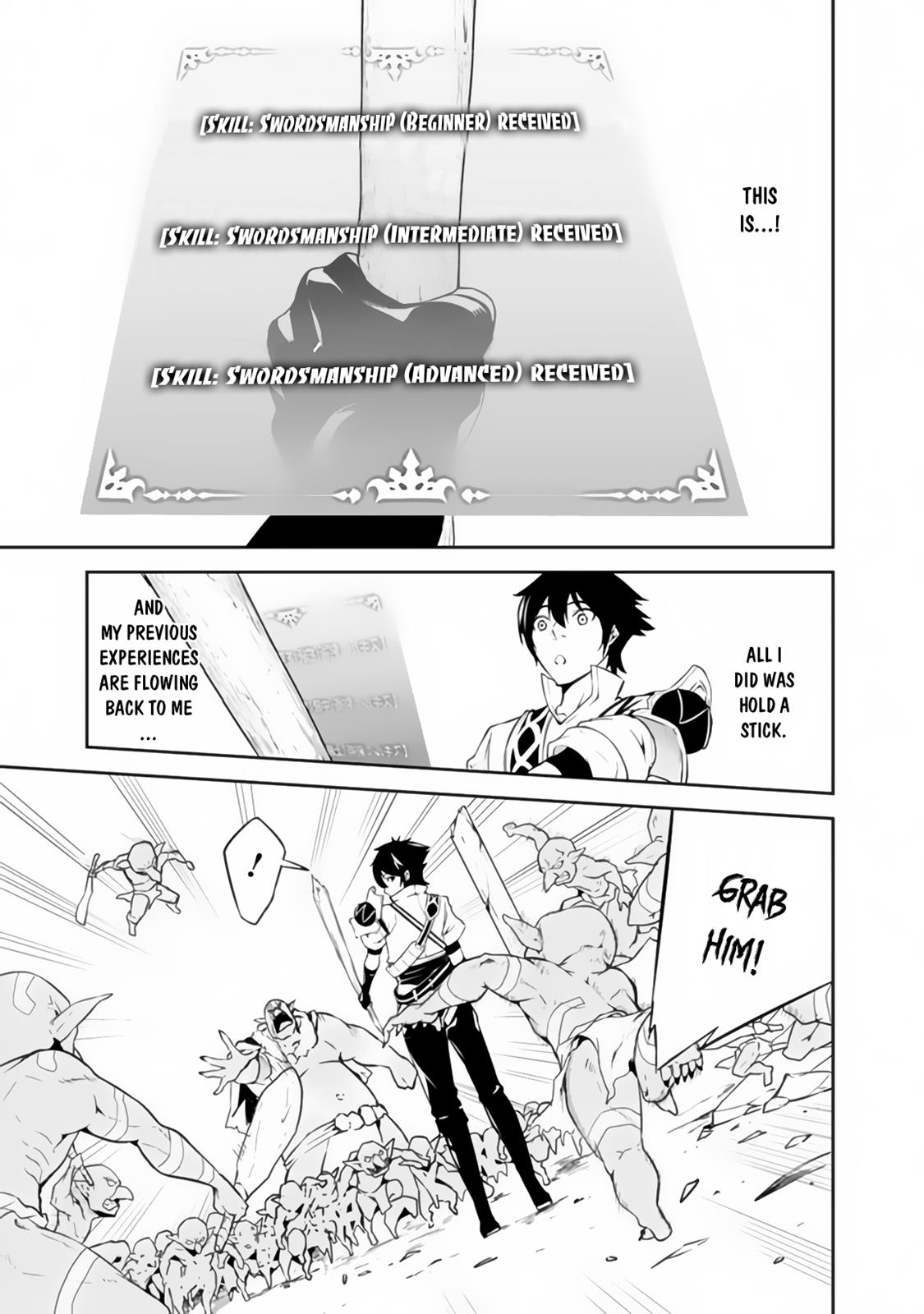 Shijou Saikyou no Mahou Kenshi, F Rank Boukensha ni Tensei Suru - Kensei to Matei, 2-tsu no Zense Omotta Otoko no Eiyuutan Chapter 1 page 25 - 