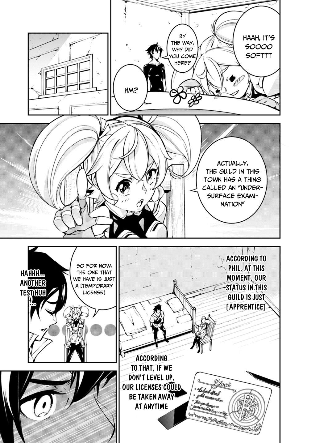 Shijou Saikyou no Mahou Kenshi, F Rank Boukensha ni Tensei Suru - Kensei to Matei, 2-tsu no Zense Omotta Otoko no Eiyuutan Chapter 10 page 12 - 