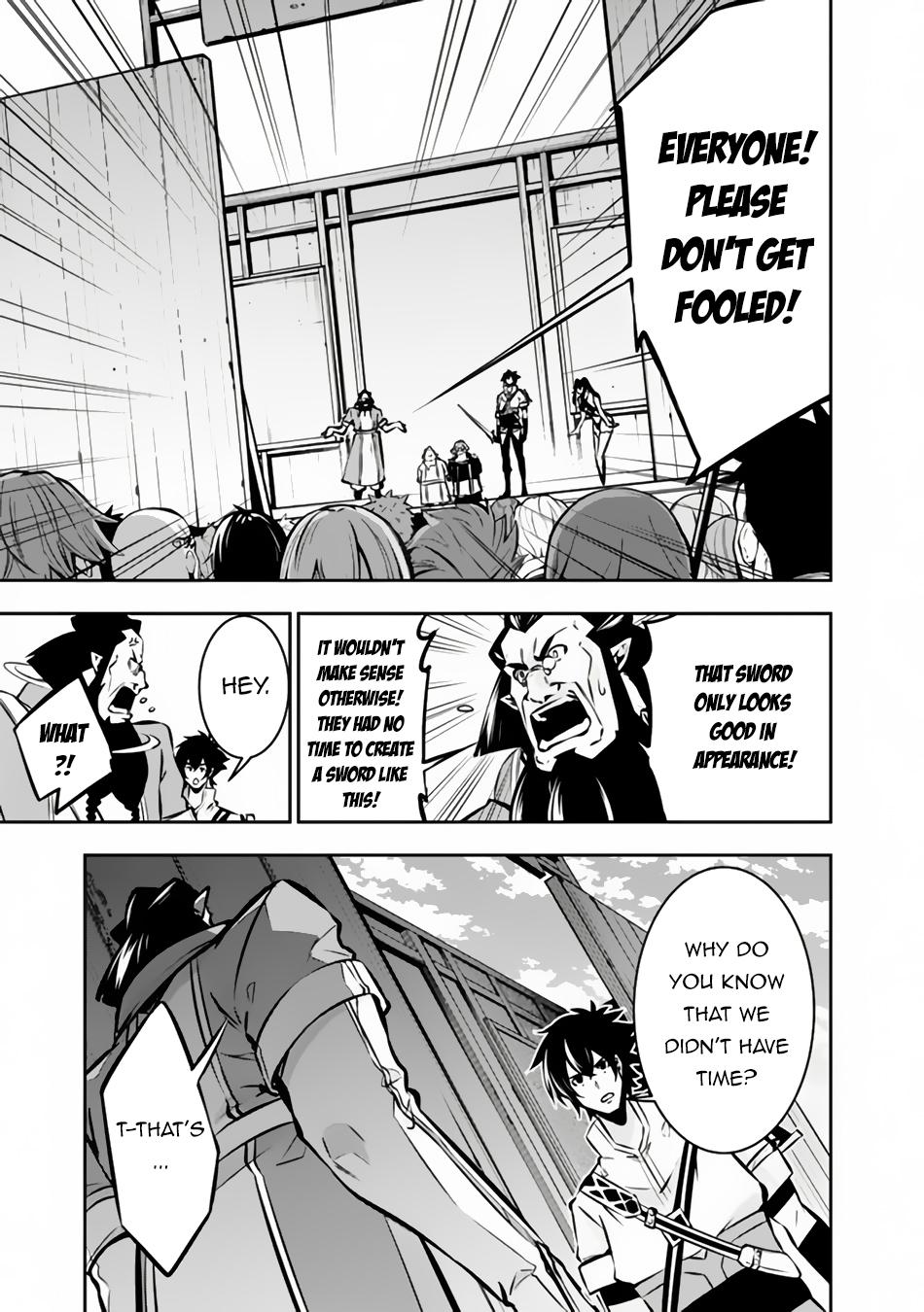 Shijou Saikyou no Mahou Kenshi, F Rank Boukensha ni Tensei Suru - Kensei to Matei, 2-tsu no Zense Omotta Otoko no Eiyuutan Chapter 101 page 13 - 