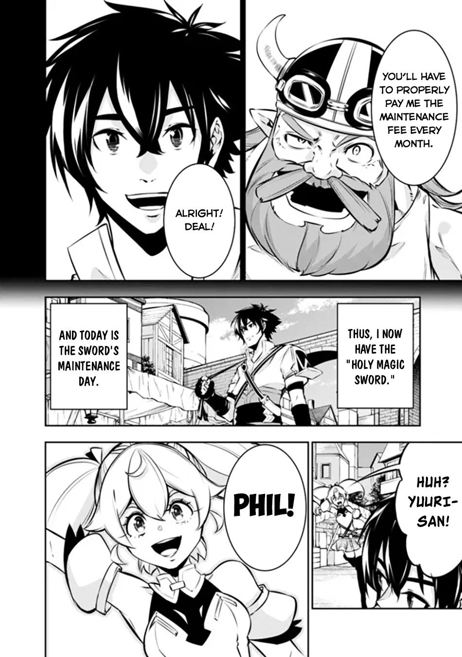 Shijou Saikyou no Mahou Kenshi, F Rank Boukensha ni Tensei Suru - Kensei to Matei, 2-tsu no Zense Omotta Otoko no Eiyuutan Chapter 102 page 9 - 