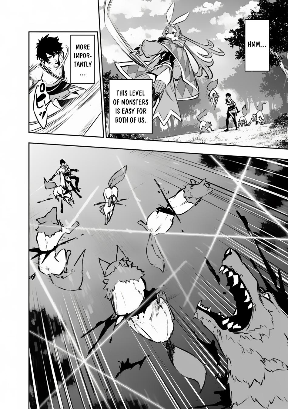 Shijou Saikyou no Mahou Kenshi, F Rank Boukensha ni Tensei Suru - Kensei to Matei, 2-tsu no Zense Omotta Otoko no Eiyuutan Chapter 104 page 12 - 