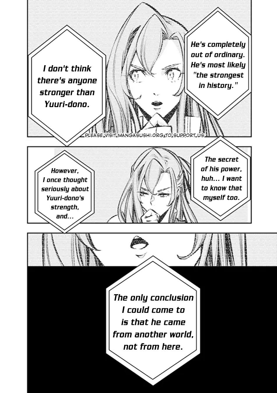 Shijou Saikyou no Mahou Kenshi, F Rank Boukensha ni Tensei Suru - Kensei to Matei, 2-tsu no Zense Omotta Otoko no Eiyuutan Chapter 108 page 11 - 