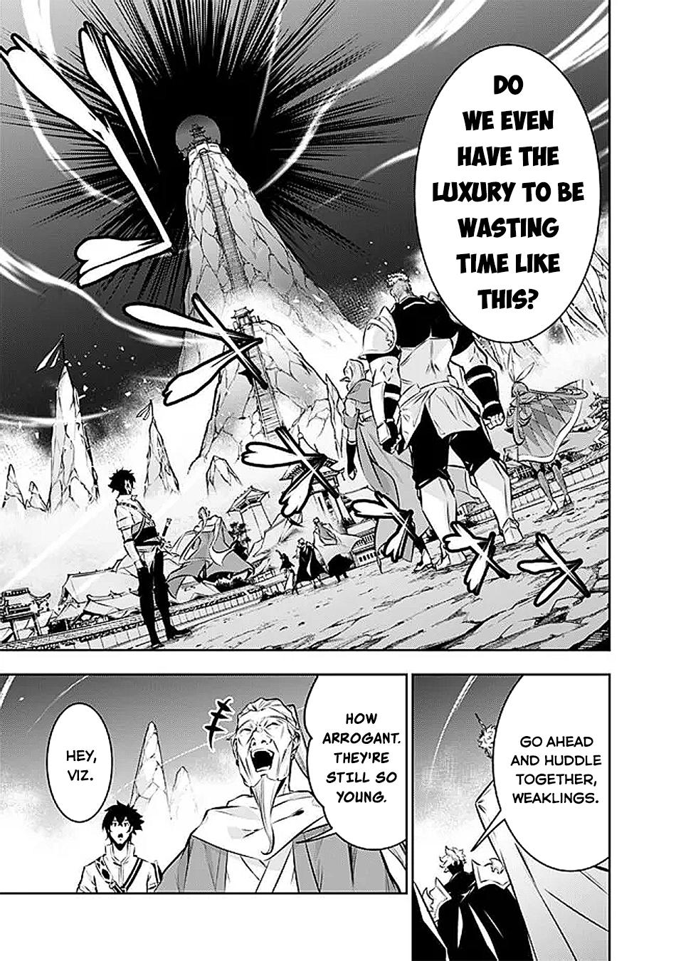 Shijou Saikyou no Mahou Kenshi, F Rank Boukensha ni Tensei Suru - Kensei to Matei, 2-tsu no Zense Omotta Otoko no Eiyuutan Chapter 126 page 12 - 