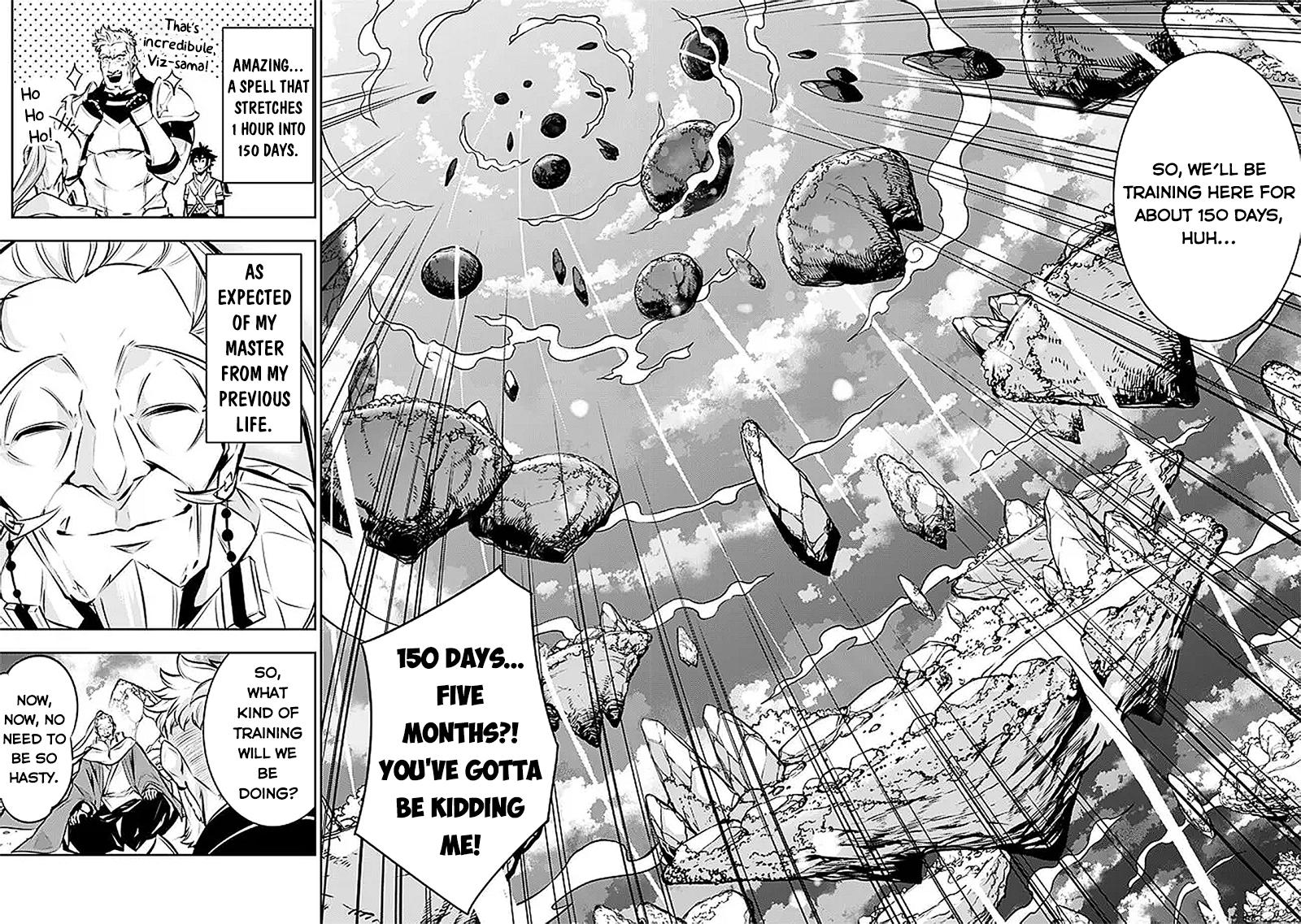 Shijou Saikyou no Mahou Kenshi, F Rank Boukensha ni Tensei Suru - Kensei to Matei, 2-tsu no Zense Omotta Otoko no Eiyuutan Chapter 127 page 3 - 