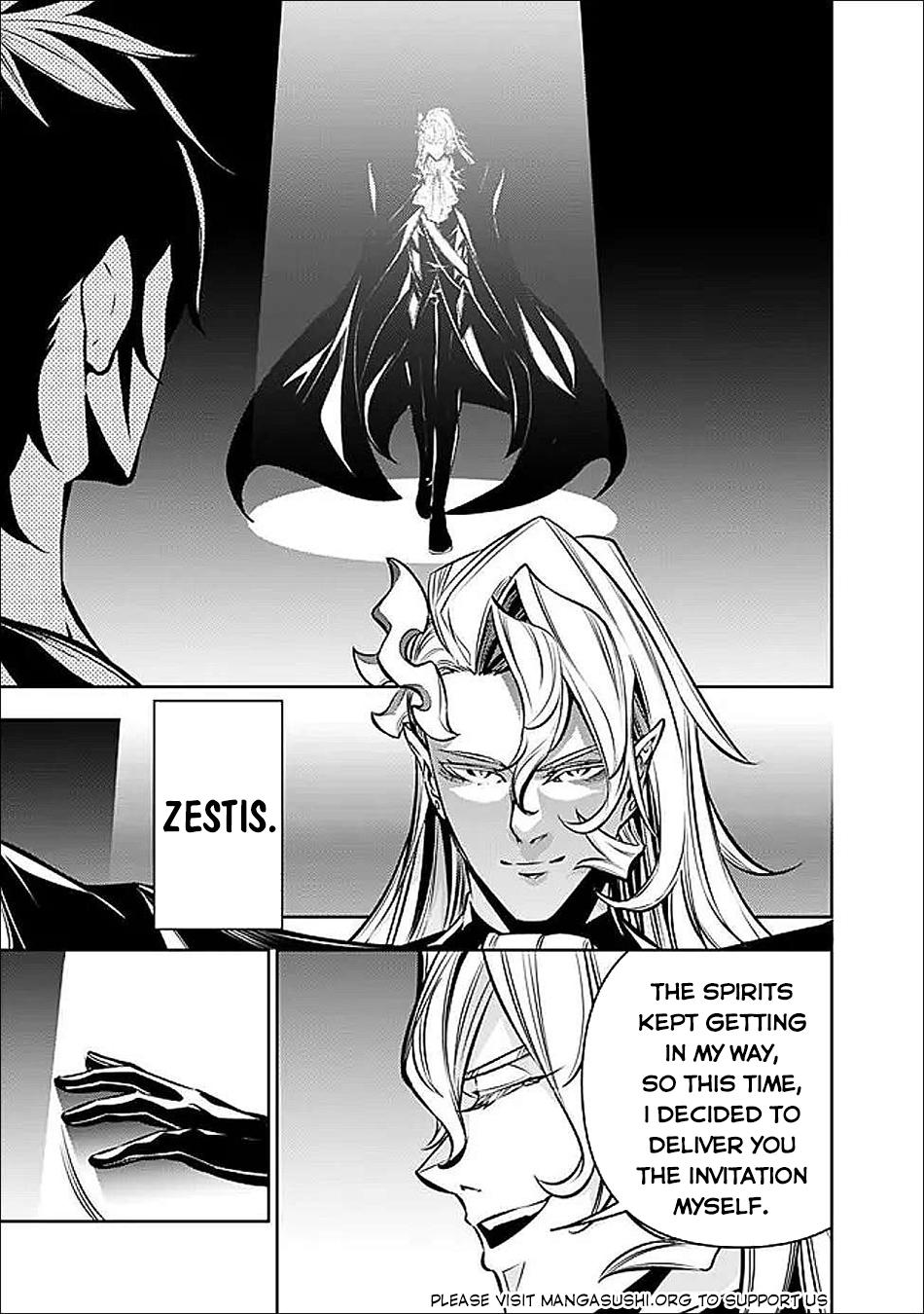 Shijou Saikyou no Mahou Kenshi, F Rank Boukensha ni Tensei Suru - Kensei to Matei, 2-tsu no Zense Omotta Otoko no Eiyuutan Chapter 140 page 7 - 