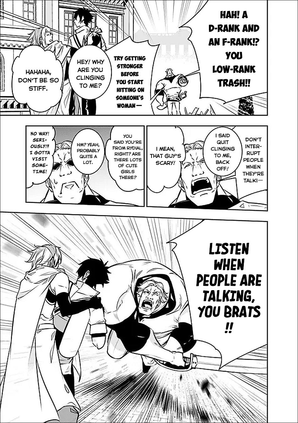 Shijou Saikyou no Mahou Kenshi, F Rank Boukensha ni Tensei Suru - Kensei to Matei, 2-tsu no Zense Omotta Otoko no Eiyuutan Chapter 144 page 9 - 
