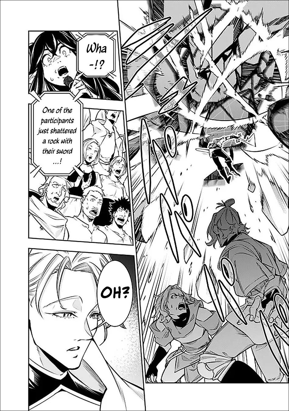 Shijou Saikyou no Mahou Kenshi, F Rank Boukensha ni Tensei Suru - Kensei to Matei, 2-tsu no Zense Omotta Otoko no Eiyuutan Chapter 146 page 15 - 
