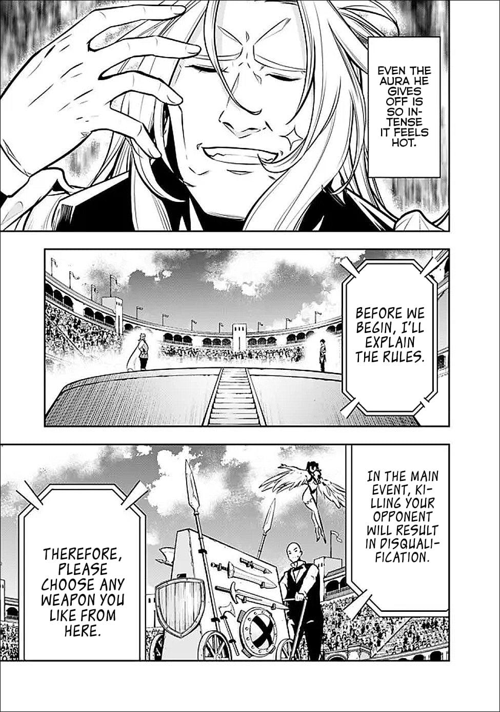 Shijou Saikyou no Mahou Kenshi, F Rank Boukensha ni Tensei Suru - Kensei to Matei, 2-tsu no Zense Omotta Otoko no Eiyuutan Chapter 149 page 14 - 
