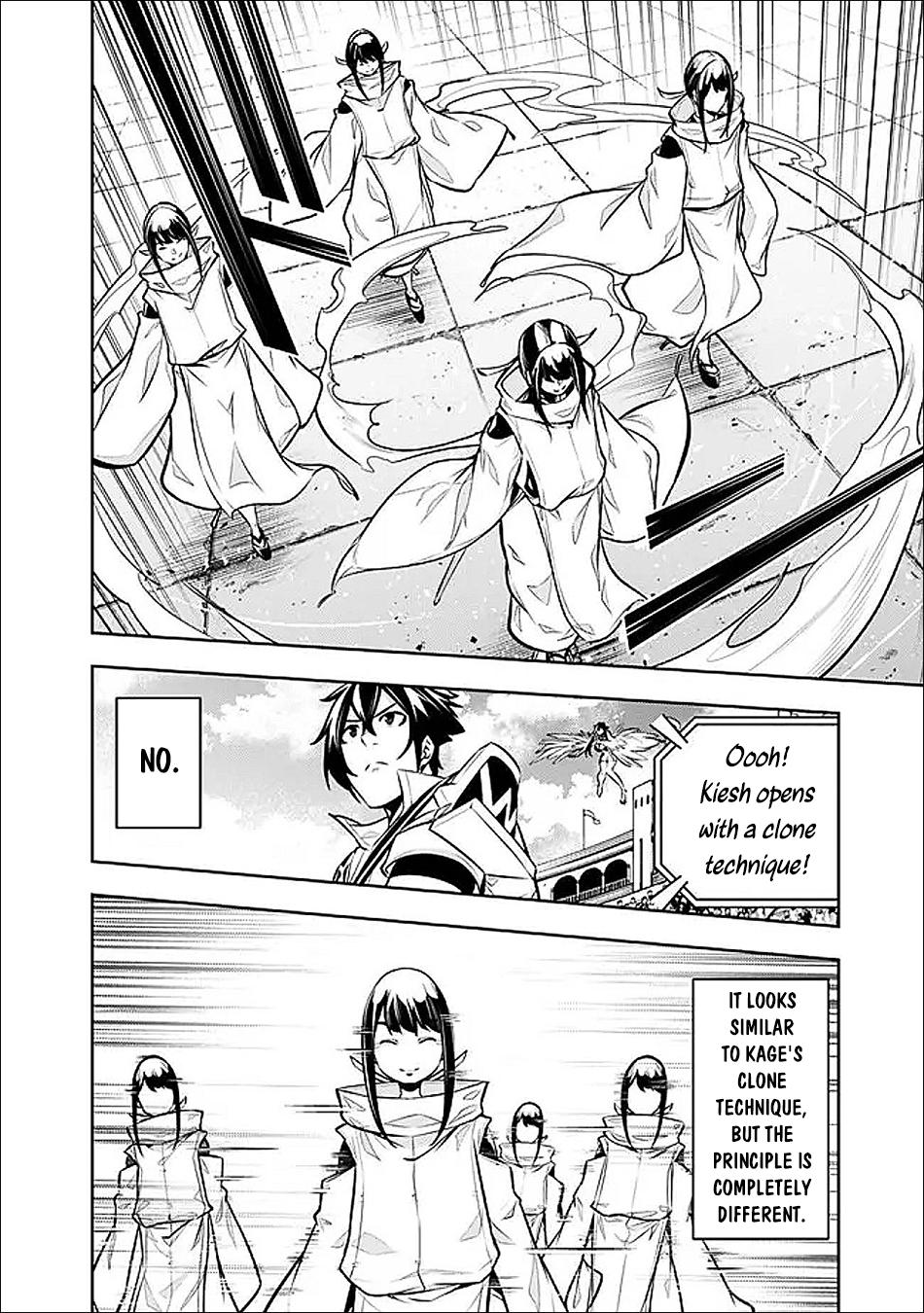 Shijou Saikyou no Mahou Kenshi, F Rank Boukensha ni Tensei Suru - Kensei to Matei, 2-tsu no Zense Omotta Otoko no Eiyuutan Chapter 152 page 3 - 