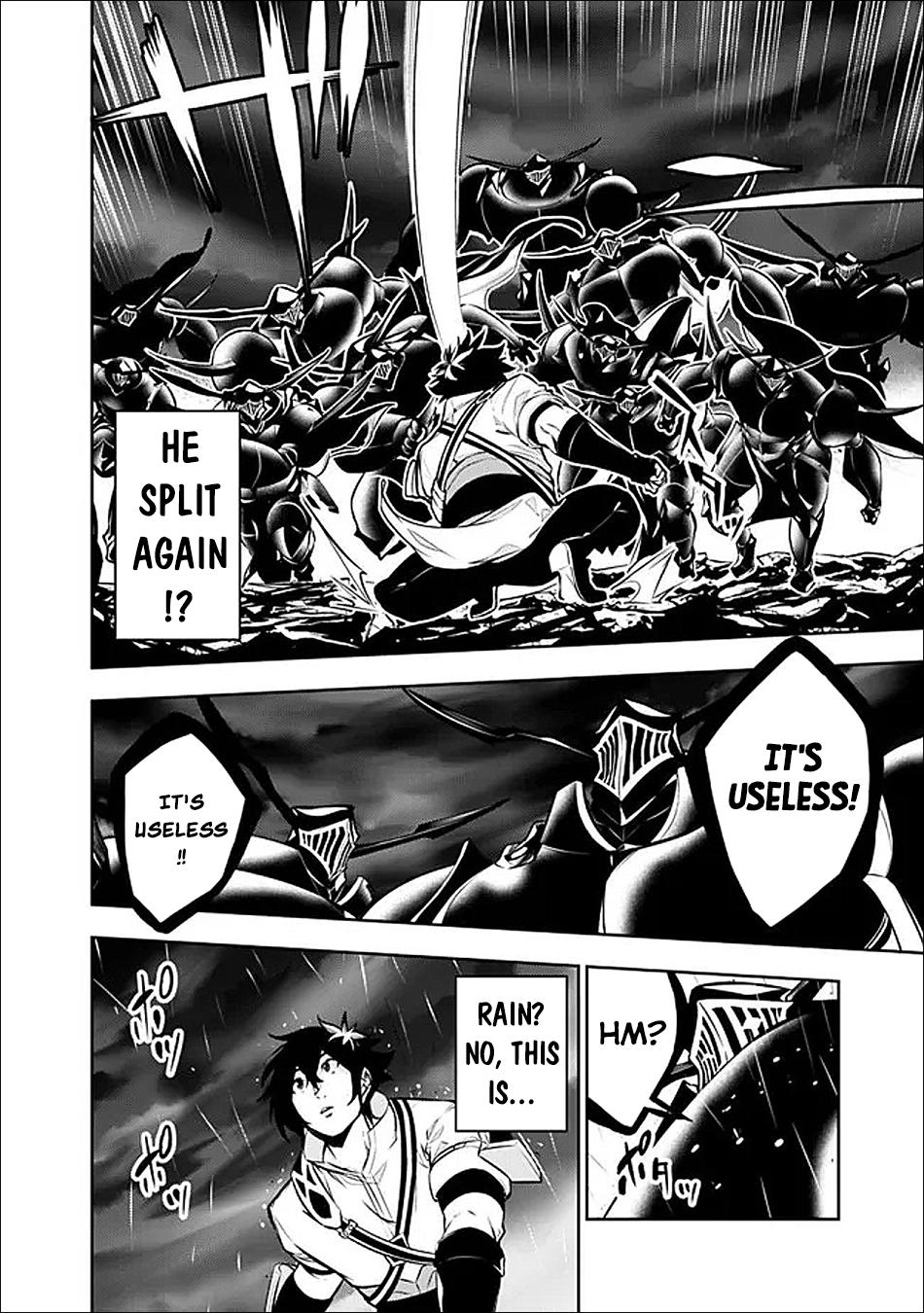 Shijou Saikyou no Mahou Kenshi, F Rank Boukensha ni Tensei Suru - Kensei to Matei, 2-tsu no Zense Omotta Otoko no Eiyuutan Chapter 157 page 3 - 