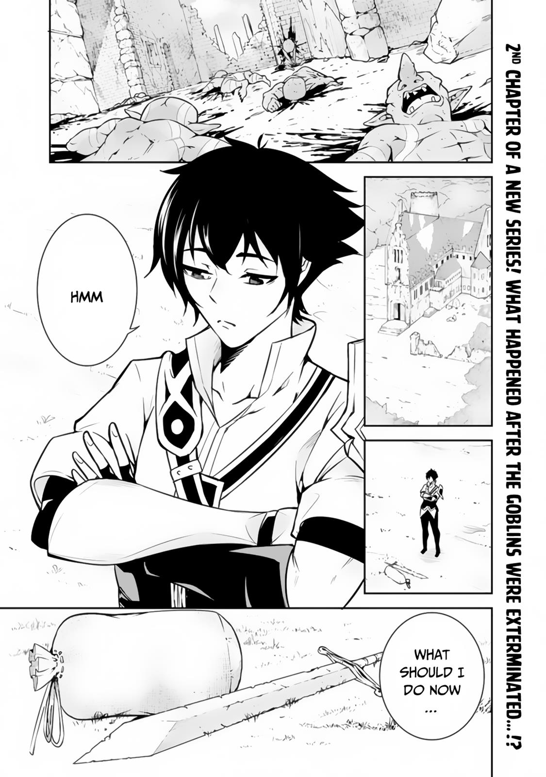 Shijou Saikyou no Mahou Kenshi, F Rank Boukensha ni Tensei Suru - Kensei to Matei, 2-tsu no Zense Omotta Otoko no Eiyuutan Chapter 2 page 2 - 