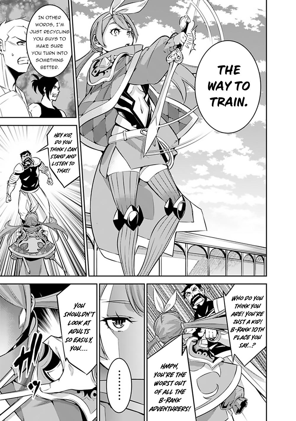 Shijou Saikyou no Mahou Kenshi, F Rank Boukensha ni Tensei Suru - Kensei to Matei, 2-tsu no Zense Omotta Otoko no Eiyuutan Chapter 27 page 14 - 