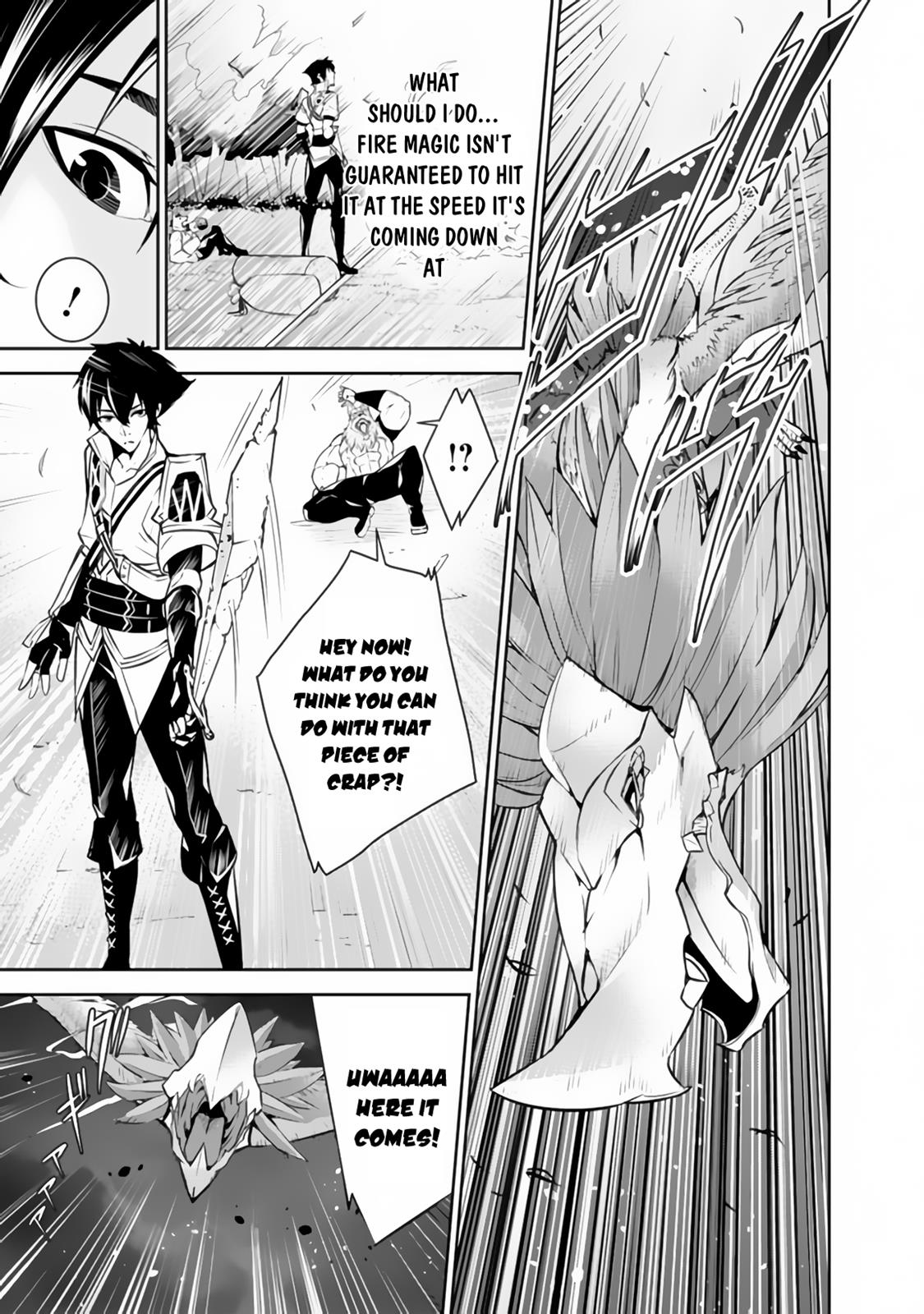 Shijou Saikyou no Mahou Kenshi, F Rank Boukensha ni Tensei Suru - Kensei to Matei, 2-tsu no Zense Omotta Otoko no Eiyuutan Chapter 3 page 22 - 