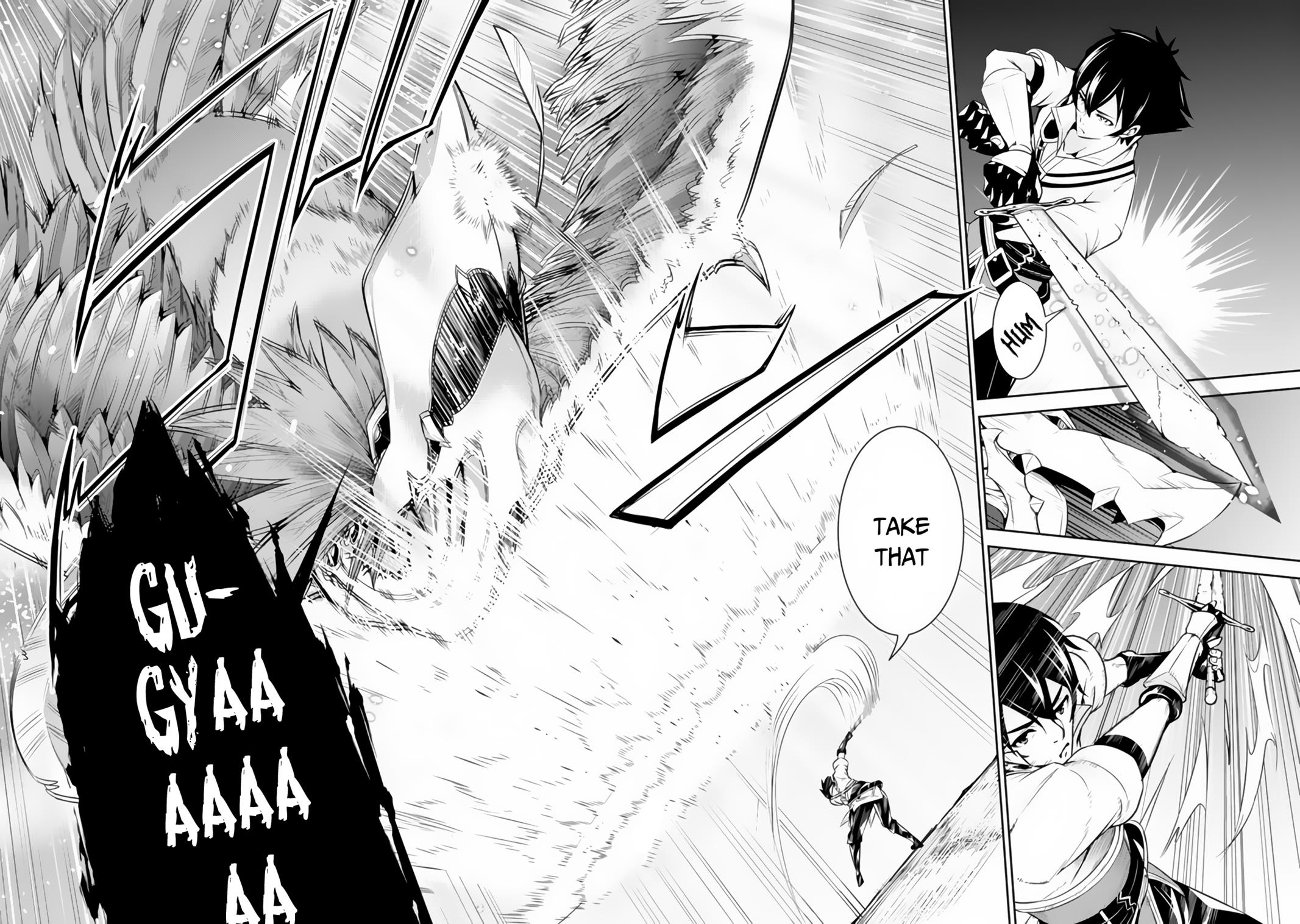 Shijou Saikyou no Mahou Kenshi, F Rank Boukensha ni Tensei Suru - Kensei to Matei, 2-tsu no Zense Omotta Otoko no Eiyuutan Chapter 3 page 23 - 